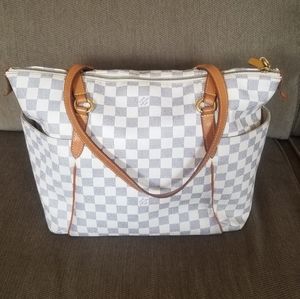 Louis Vuitton Totally Damier Azur MM Bag